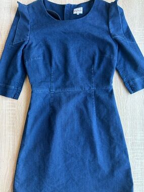 Miss Sixty Navy Blue Denim Dress Y2K Vintage